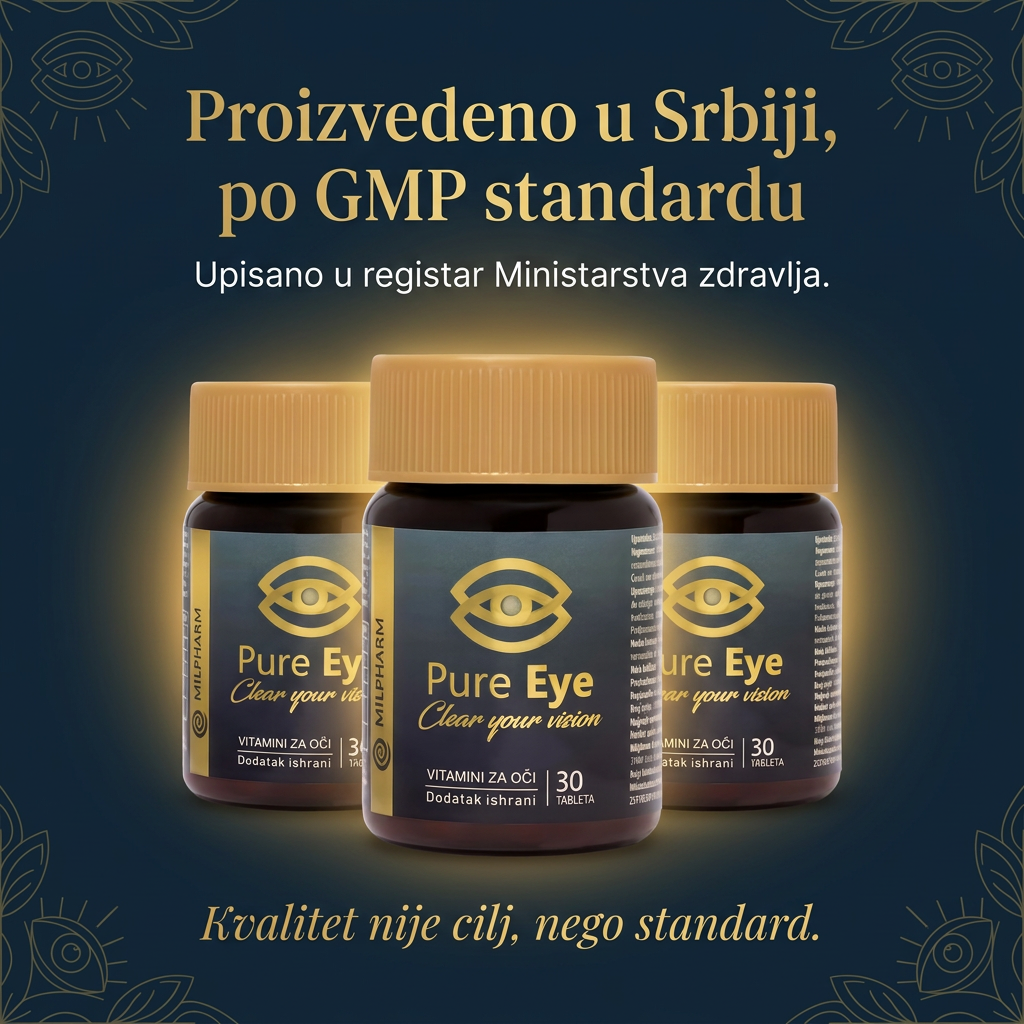 Proizvedeno u Srbiji, po GMP standardu