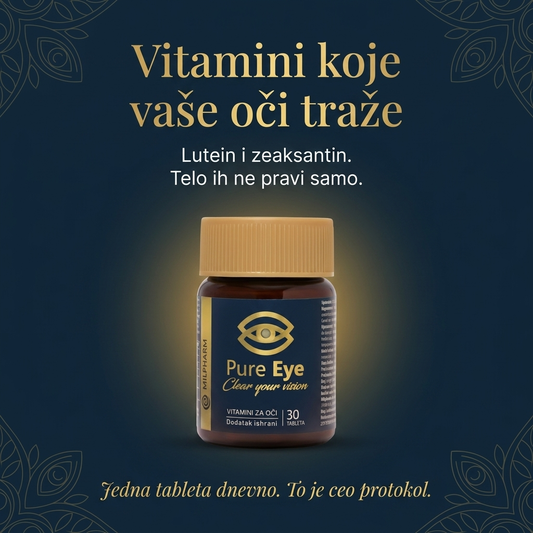 Vitamini koje vaše oči traže — lutein i zeaksantin